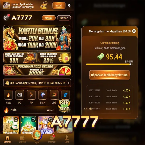 A7777 Maxwin Pola Gacor Hari Ini
